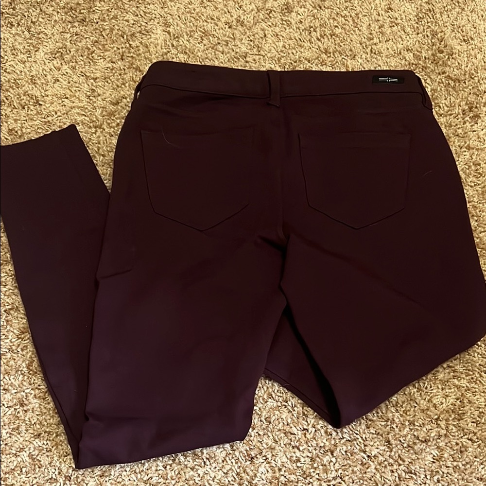 Liverpool Dark Burgundy Jeans - Picture 3 of 4